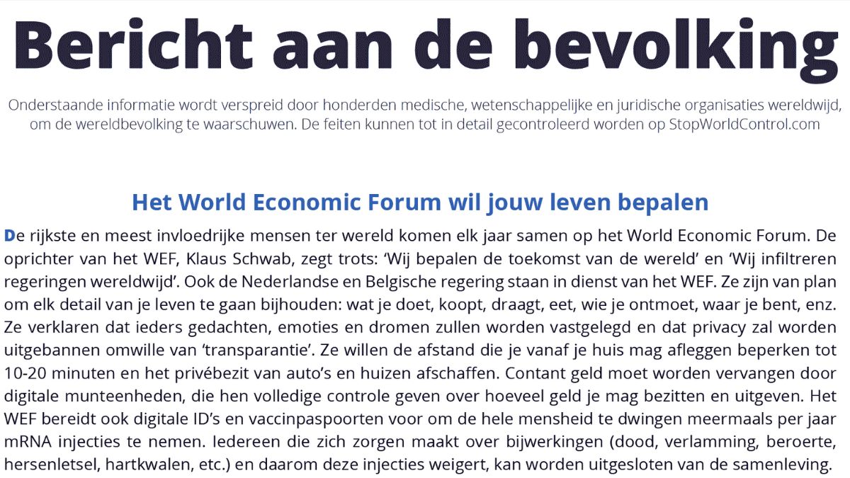 2 miljoen flyers om Nederland en Vlaanderen wakker te maken