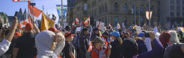 Kijk: enorme demonstraties in Canada, ouders staan massaal op tegen seksuele indoctrinatie op school