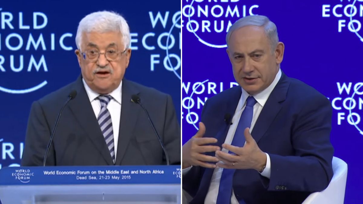 Rutte (WEF) gaat praten met Netanyahu (WEF) en Abbas (WEF)