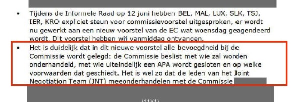Zo stelde de Europese Commissie de wurgcontracten op voor de lidstaten 2 europ