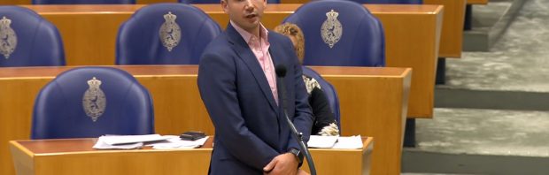 Tijdens de stemming over de schorsing van hele fractie FVD gebeurde er iets opmerkelijks