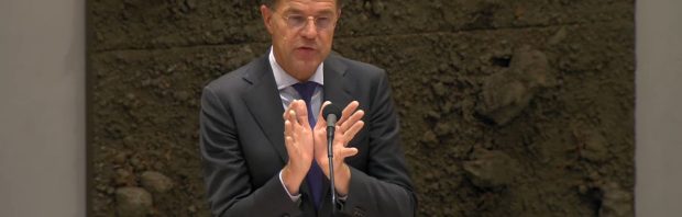 Rutte laat gaten in onze dijken graven: ‘Dit is toch niet uit te leggen?’