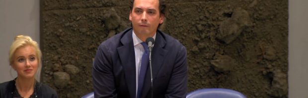 Thierry Baudet geeft hier even een cursus staatsrecht, de stilte is oorverdovend