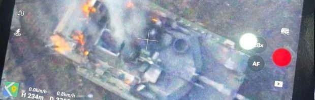 Kijk: Eerste Abrams-tank verwoest op slagveld in Oekraïne