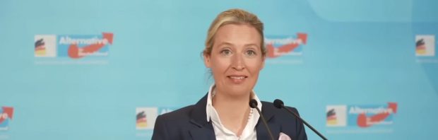Alice Weidel: ‘Het eerste wat Adolf Hitler deed was het afschaffen van de vrijheid van meningsuiting’