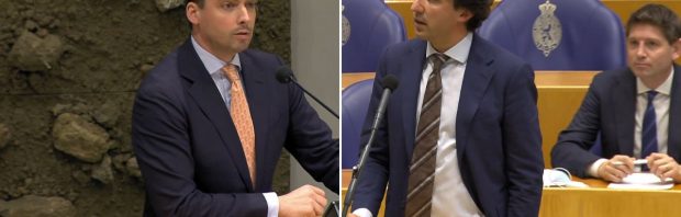 Kijk hoe Klaver en Paternotte Baudet de maat nemen: ‘Schaamtelozer en beschamender dan dit wordt het niet’