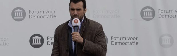 Thierry Baudet OPNIEUW aangevallen: ‘schreeuwende gek’ met verlengd voorwerp stormt op FVD-leider af