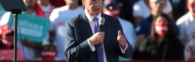 Kijk: Nigel Farage legt in een halve minuut uit wat het werkelijke doel is van net zero
