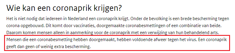 Het RIVM haalt een belangrijke zin weg uit de tekst over de coronaprik 2 ang