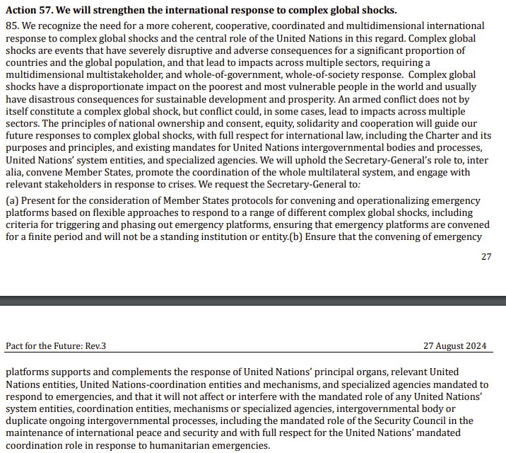 Op 22 november wordt dit 'verdrag' bezegeld, waarmee voor van alles en nog wat de noodtoestand kan worden uitgeroepen 3 no