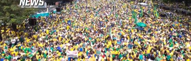 Oud-president Bolsonaro leidt enorm protest in Brazilië nadat Hooggerechtshof X verbiedt