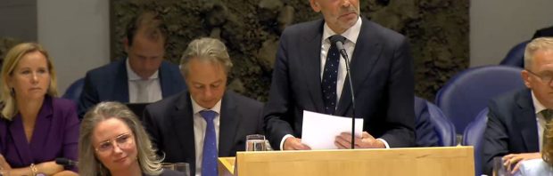 Gideon van Meijeren in bevlogen speech: dit nieuwe kabinet is niets meer dan een nieuw likje verf over een verrot systeem
