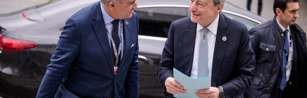 Verbazing over exorbitante EU-schuldenplannen van Mario Draghi: ‘Zijn ze daar in Brussel nu helemaal gek geworden?’