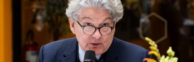 Plotseling vertrek ‘despoot’ Thierry Breton maakt veel los: ‘Grote ruzie in top EU’