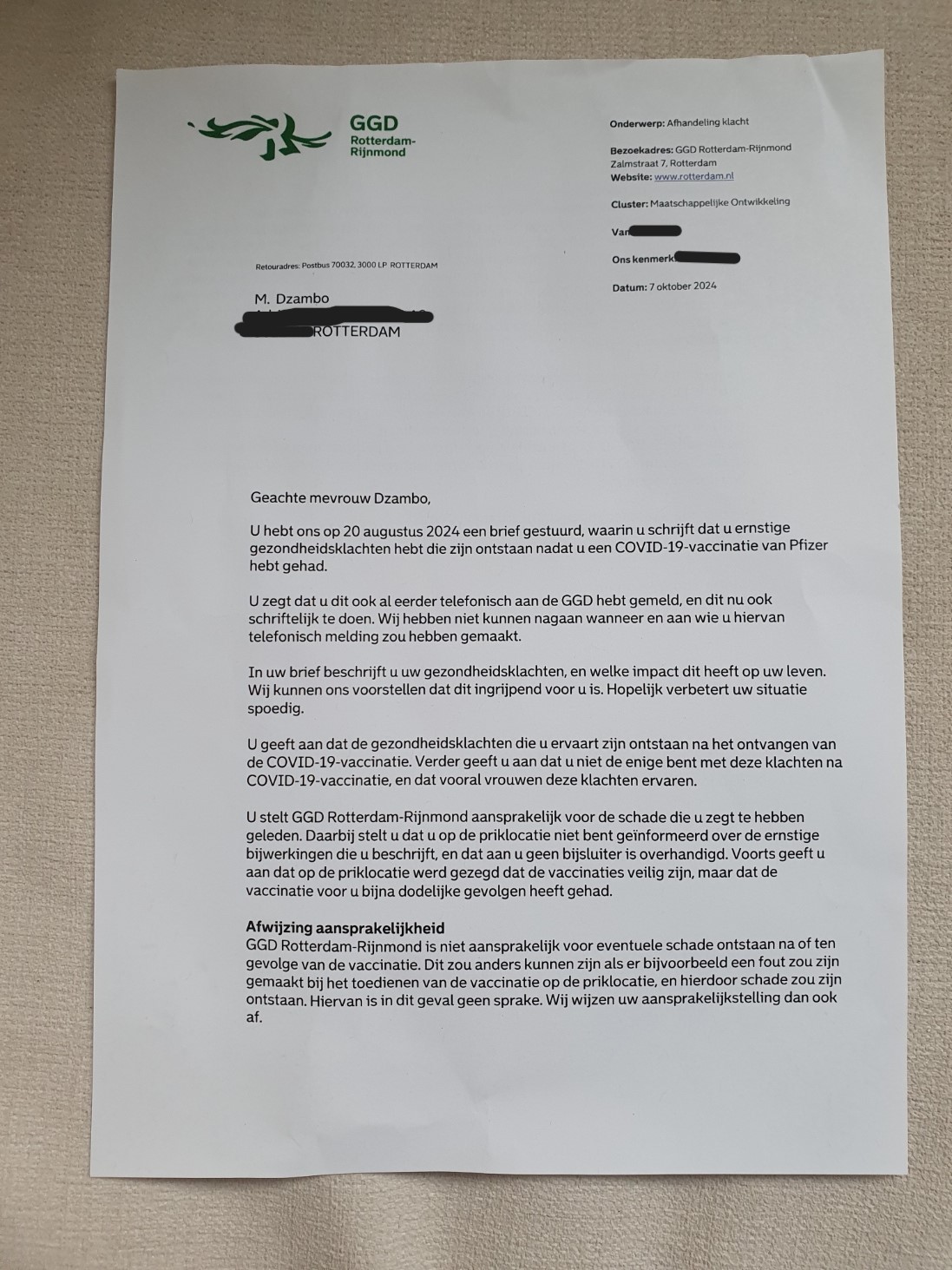 vaccinatie