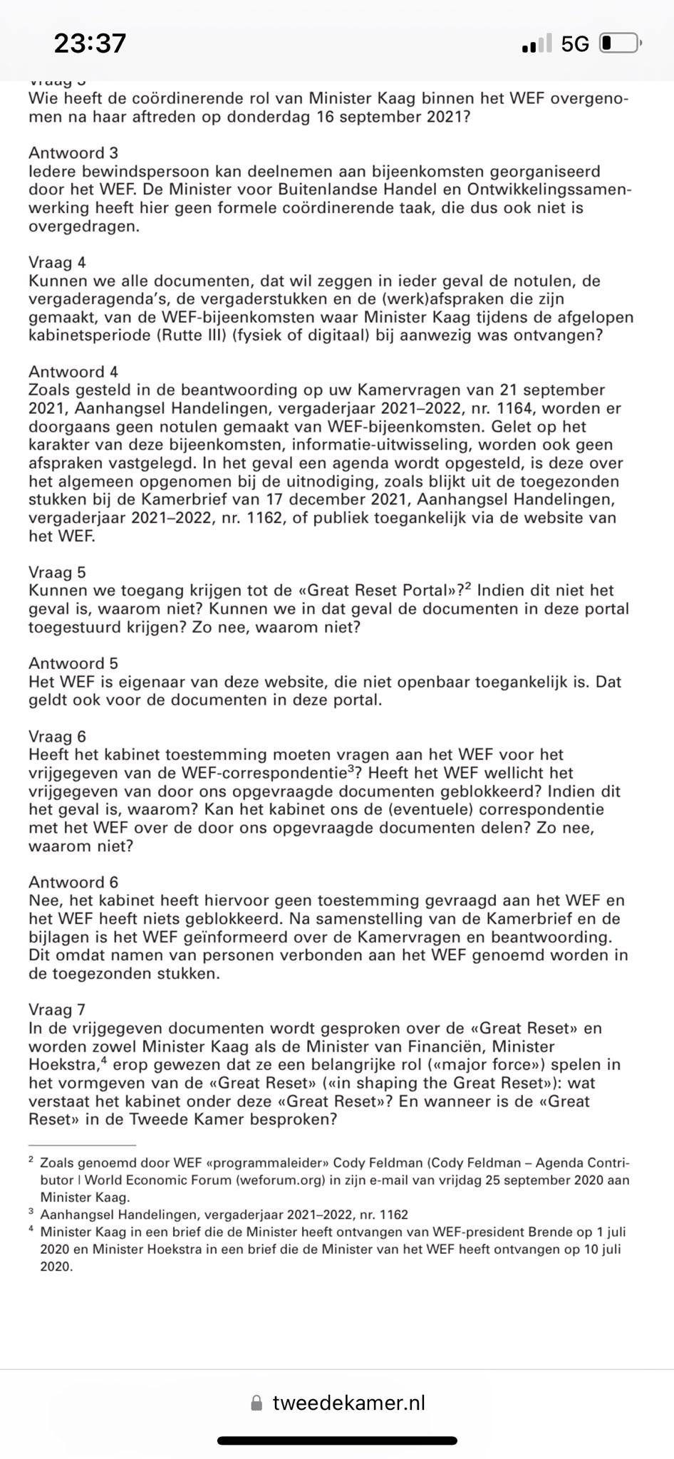 Schwab over 'totale transparantie' in nieuwe wereld: 'Als je niets te verbergen hebt, hoef je nergens bang voor te zijn' 6 schwab