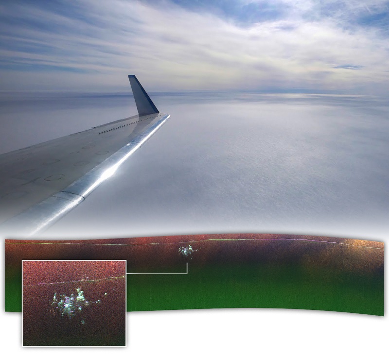 NASA-scanners detecteren verborgen basis onder poolijs 2 nasa
