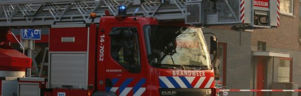 Eerste elektrische brandweerauto: volle accu: 1,15 uur, dieselaggregaat aan boord, kosten: 1 miljoen euro