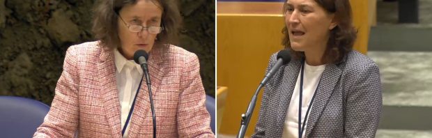 Kijk: GroenLinks-PvdA-Kamerlid noemt PVV-minister ‘knettergek’, D66-voorzitter grijpt niet in