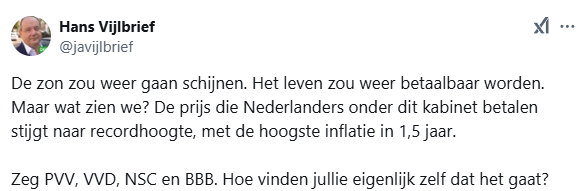 D66-Kamerlid haalt zich woede op de hals na uitspraak over hardnekkig hoge inflatie 2 d66