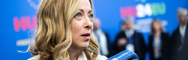 Italiaanse premier Meloni haalt uit naar George Soros: ‘Dit is gevaarlijke bemoeienis’