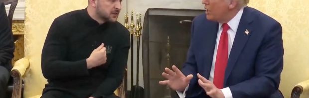 Kijk: Zelensky krijgt in Witte Huis de volle laag van Trump en Vance