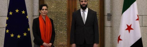 EU nodigt “interim-president” van Syrië uit voor “donorconferentie”: ‘Laatste restje geloofwaardigheid ligt nu bij het afval’