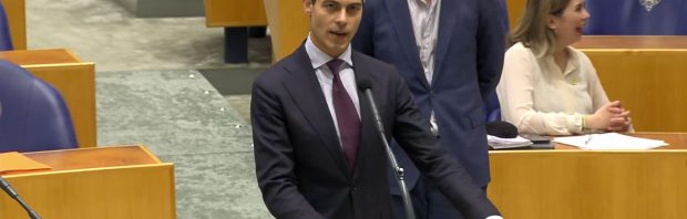 Woede om ‘valse actie’ van ‘linkse bloedzuiger’ Rob Jetten in lintjesdebat: ‘Hij is zelf een grove schande’