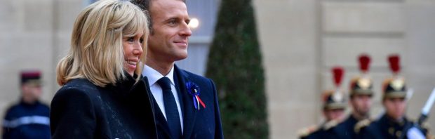 President Macron klaagt Candace Owens aan omdat ze beweert dat zijn vrouw een man is