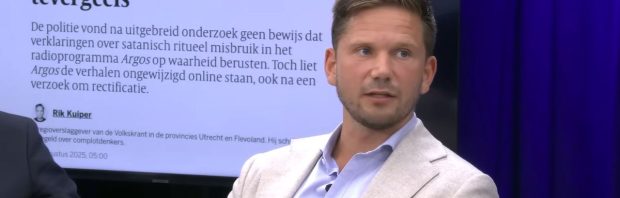 Gideon van Meijeren over EO-docuserie ‘Het Complot’: ‘Echt een tenenkrommend slechte documentaire’