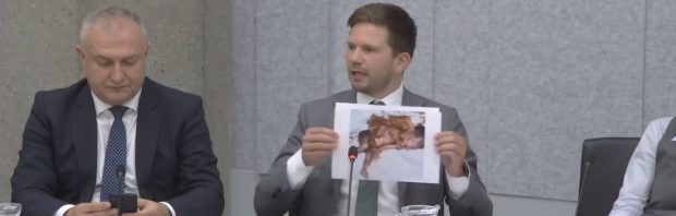 Van Meijeren laat letterlijk zien hoe gruwelijk dit D66-voorstel is, maar de burger mag de harde waarheid niet zien