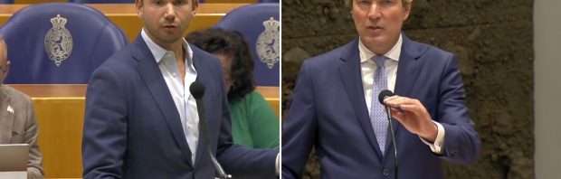 Kijk: Minister beschuldigt Gideon van Meijeren van verspreiden ‘complottheorieën’ over anti-migratieprotest
