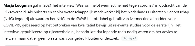 Een ontluisterend inkijkje bij de 'factcheckers' die 'desinformatie' over ivermectine bestreden 4 ter
