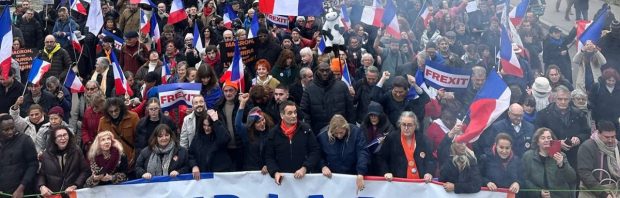 ‘Wij zullen niet sterven voor Oekraïne’: Duizenden demonstreren in Parijs tegen oorlogspolitiek en NAVO-escalatie