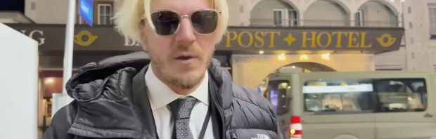 James O’Keefe infiltreert Davos: elites spreken openlijk over chemtrails en kunstmatige regen