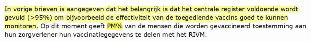 5 jaar geleden werd aan de bel getrokken omdat RIVM 'van de ene dataramp in de andere terechtkwam', zo reageerde De Jonge 2 den