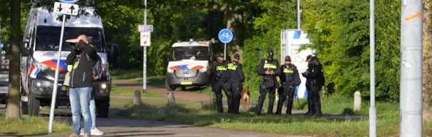 Protest tegen AZC in Loosdrecht verhardt: ‘De tering moet uitbreken!’