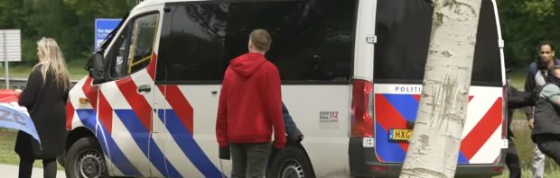 Demonstratie tegen azc in Ter Apel snel beëindigd, terwijl Antifa wél doorgang vindt