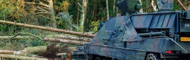 Ze proberen de door Defensie veroorzaakte natuurbranden te linken aan klimaatverandering: ‘Gewetenloos’