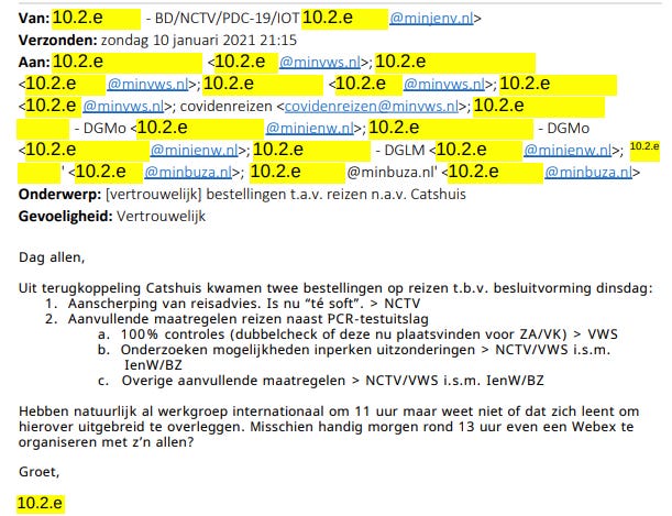 Coronabesluitvorming NCTV: hoe Catshuis en Torentje buiten de democratie om beslisten 2 1