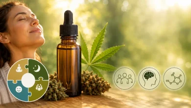Pijn Cannabis THC-olie