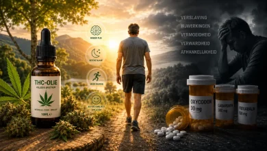 Pijn Cannabis THC-olie
