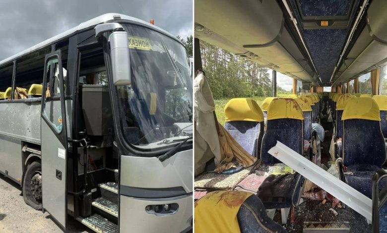 Dodelijke Oekraïense droneaanval op bus met kinderen: 'Een nieuwe terroristische daad tegen burgers' 2 kr