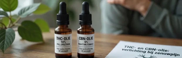 Nieuw onderzoek: Zo bieden THC- en CBN-olie verlichting bij zenuwpijn