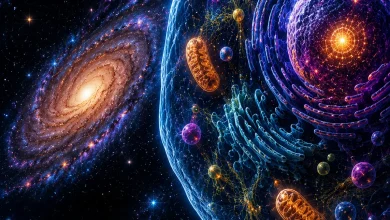 Het grooste universum bevindt zich niet boven ons maar in ons