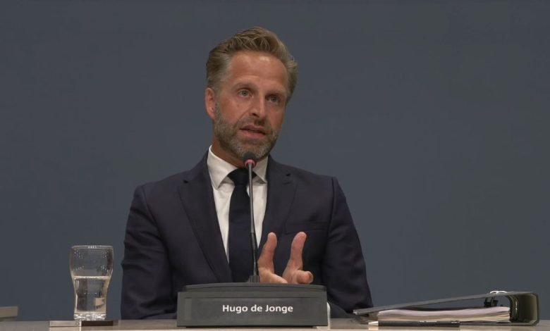 Hugo de Jonge 'pleegde meineed' tijdens coronaverhoor 'om zijn misdaden te maskeren' 1 de jonge