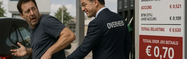 Je wordt beroofd. Alleen heet het geen diefstal — het heet beleid.