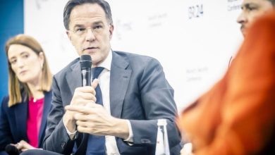 Volgens Rutte is het 'gestoord' om andere landen aan te vallen, maar deze ongemakkelijke vraag wilde hij niet beantwoorden