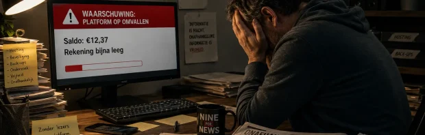 Code rood: NineForNews staat opnieuw op instorten — en deze keer is er geen adempauze