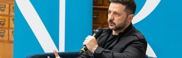Duitse journalist vroeg Zelensky hoe Europa Oekraïne kan helpen meer Russen te doden — zijn opa diende Hitler